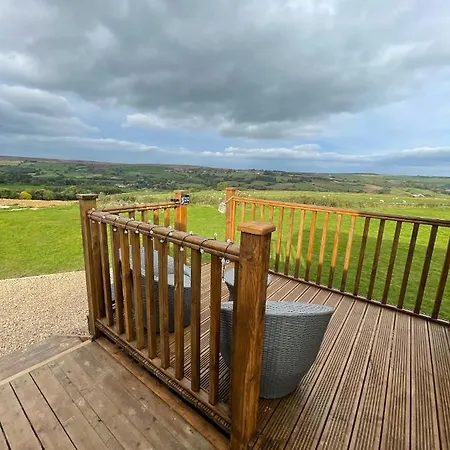 Oakley View Shepherds Hut With Hot Tub 惠特比